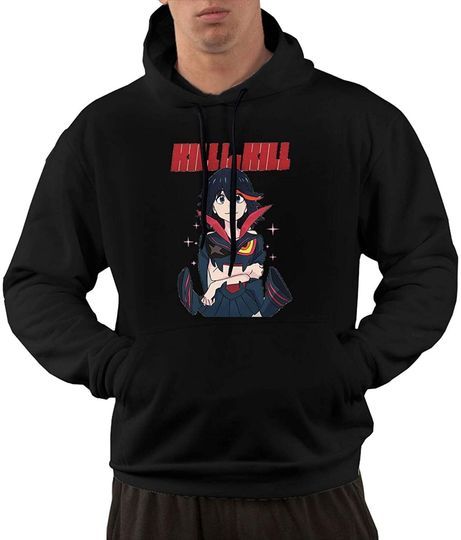 Discover Anime Kill la Kill Ryuko Matoi Pullover Hoodie