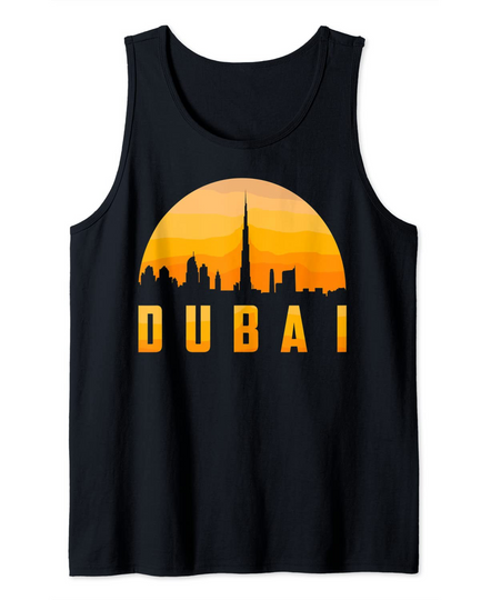 Discover Dubai Skyline Tank Top