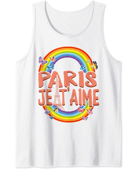 Discover Paris je t'aime Tank Top