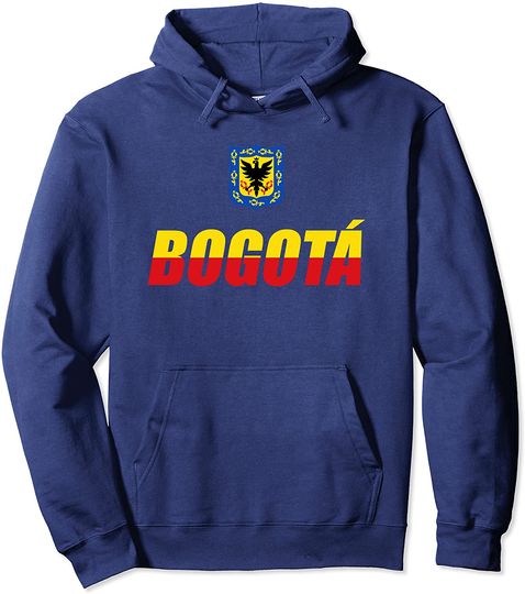 Discover Flag Of Bogota Colombia Pullover Hoodie