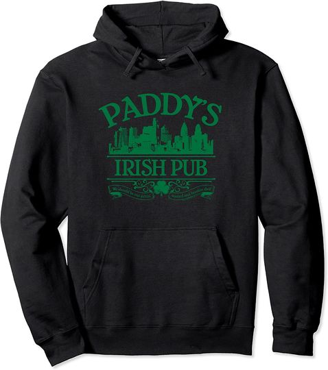 Discover It's Always Sunny in Philadelphia Paddy&Irish Pub Wasted Pullover Hoodie