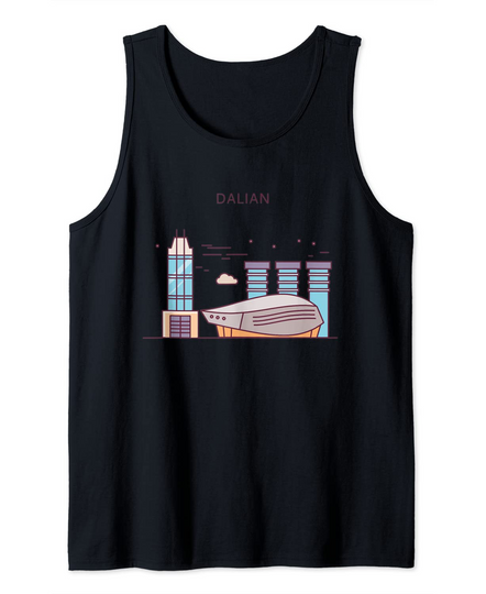 Discover DALIAN Home State I Love DALIAN Vintage Tee Tank Top