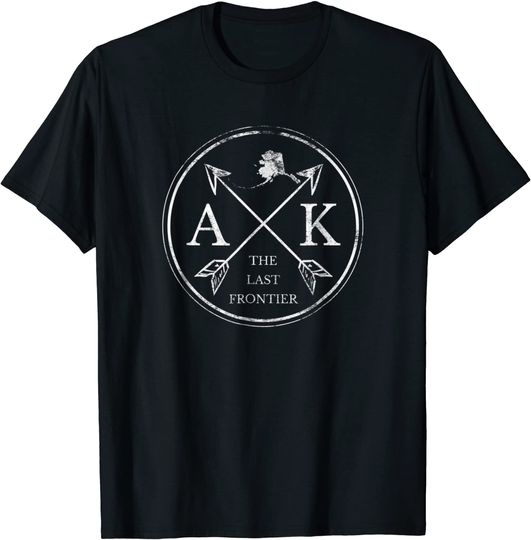 Discover Alaska The Last Frontier State T Shirt