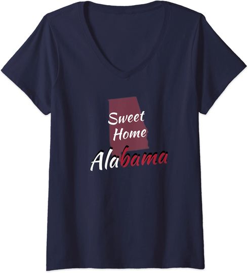 Discover Alabama Home Sweet Home State Pride T Shirt