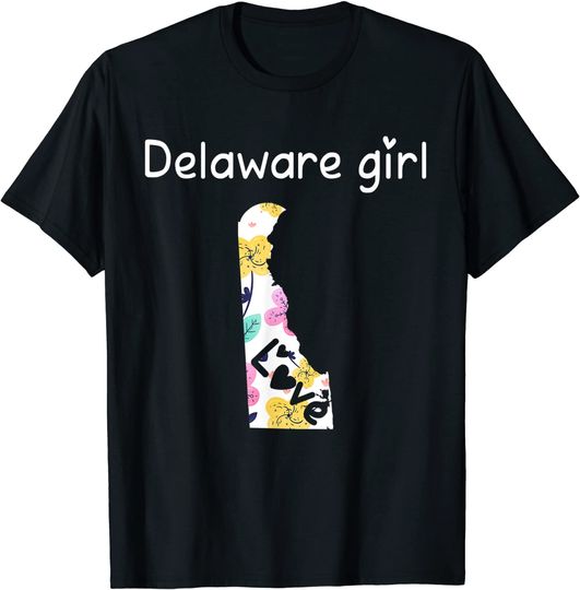 Discover I Love Delaware Home T Shirt