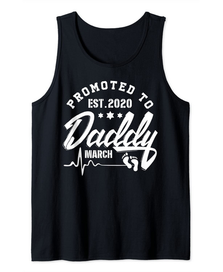 Discover Promoted To Daddy March 2020 Tank Top