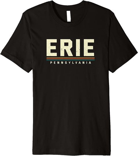 Discover Erie Pennsylvania Collection Lake T-Shirt