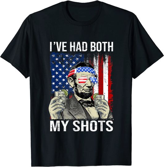 Discover I've Had Both My Shots Drinking Party T-Shirt