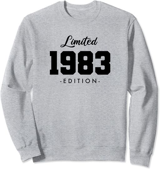 Suéter Unissexo Limited 1983 Edition