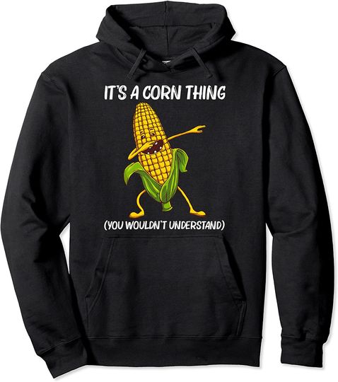 Discover Corn Gift For Men Women Corn On The Cob Costume Farmer Pullover Hoodie