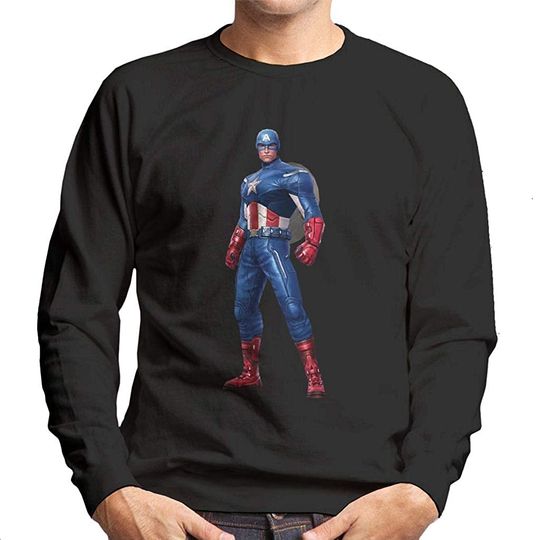 Suéter para Homem Marvel Capitão América