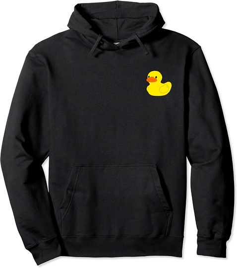 Discover Little Yellow Rubber Ducky Graphic Pullover Hoodie