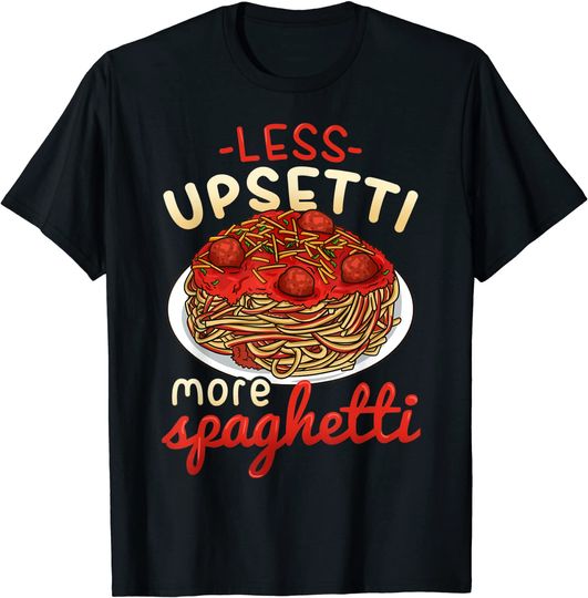 Discover Spaghetti Lover Gift Pasta Italian Cuisine Food Foodie T-Shirt