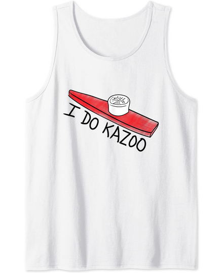 Discover Kazoo Playing Hobby Tank Top