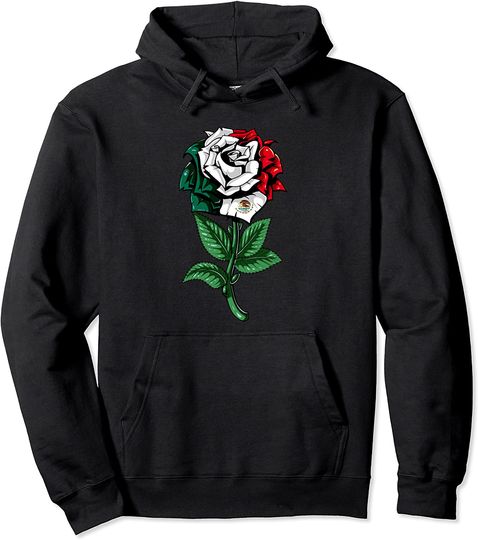 Discover Mexico Flag Mexican Pullover Hoodie
