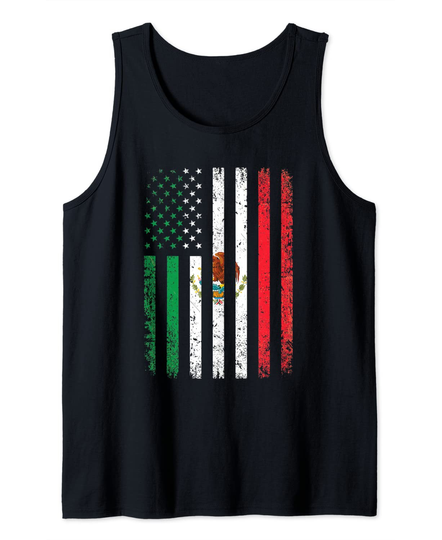 Discover Mexico Flag Tank Top
