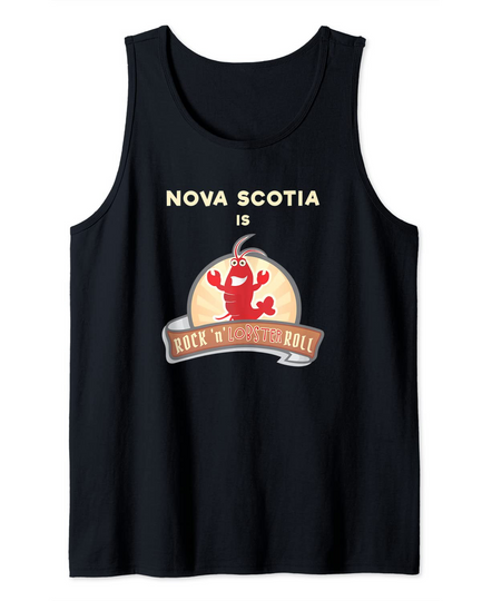 Discover Nova Scotia is Rock Lobster Roll Tank Top