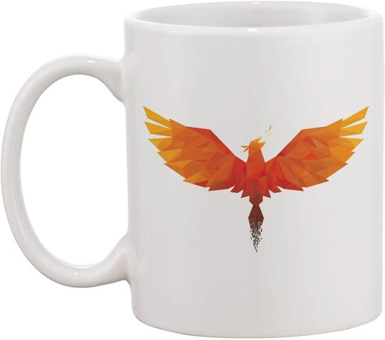 Caneca de Cerâmica Clássica Presente Ideal para Amantes de Fénix