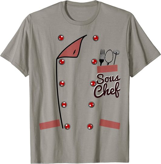 Discover Sous Chef Uniform Jacket T-Shirt