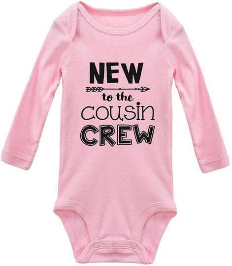 Discover Baby New to The Cousin Crew Onesie Long Sleeve