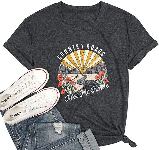 Discover Country Roads Take Me Home T Shirt