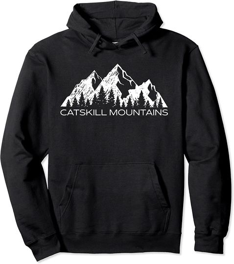 Discover The Catskill Mountains | Cool Catskill Upstate New York Gift Pullover Hoodie