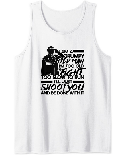 Discover Grumpy Old Man Tank Top