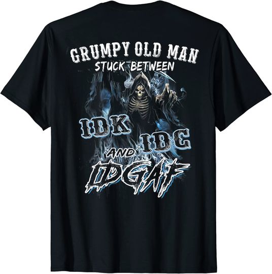 Discover Grumpy Old Man Stuck Between T-Shirt
