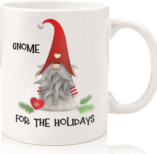 Discover Gnome Christmas For The Holidays Mug