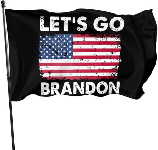 Discover Outdoor Funny Let’s Go Brandon Fjb Flags Tapestry