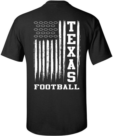 Discover Football Team Colors American Flag Unisex T-Shirt
