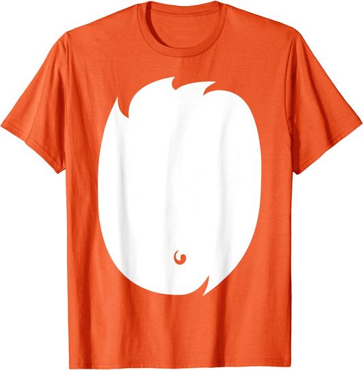 Discover Fox Costume Cute Fox Belly Tee DIY Halloween T-Shirt