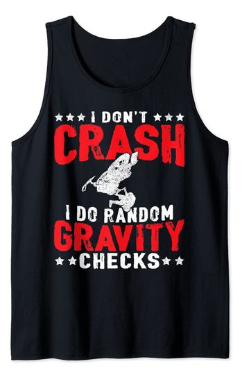 Discover Snowmobile Crash Gravity Checks Snowmobiling Sled Tank Top