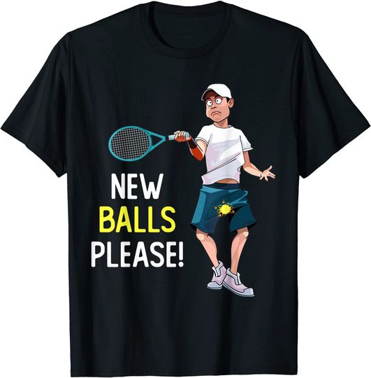 Discover Tennis Player New Balis Please T-Shirt