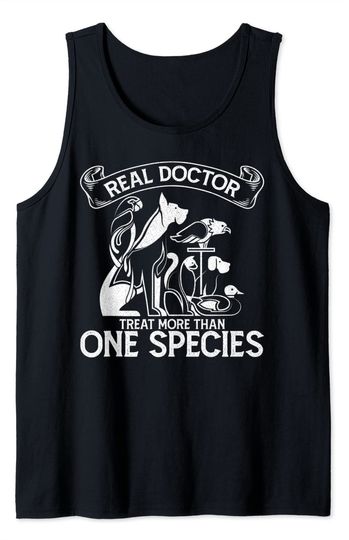 Discover Real Docters Treat More Than One Species Tank Top