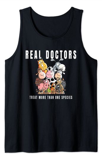 Discover Real Docters Treat More Than One Species Tank Top