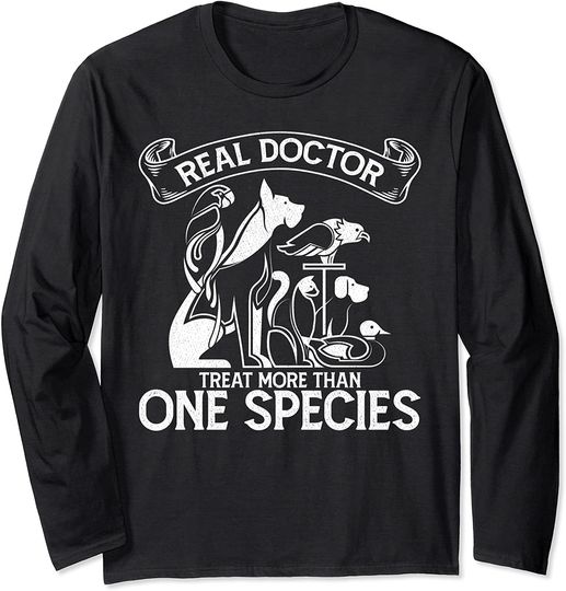 Discover Real Docters Treat More Than One Species Long Sleeve