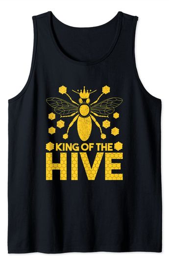 Discover King Of The Hive Beekeeping Tank Top