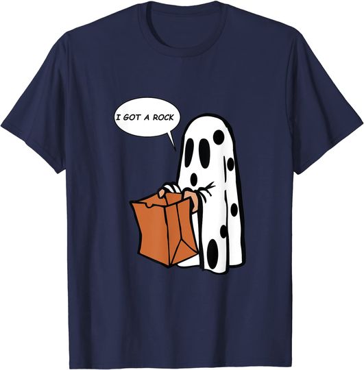 Discover Halloween I Got A Rock Ghost T-Shirt
