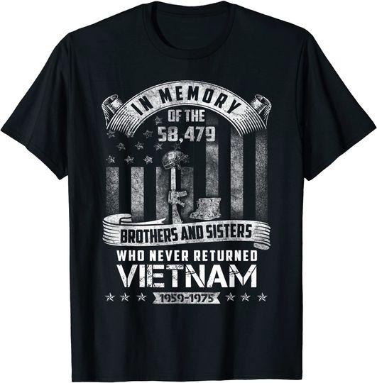 Discover In Memory of Vietnam Veteran T-Shirt