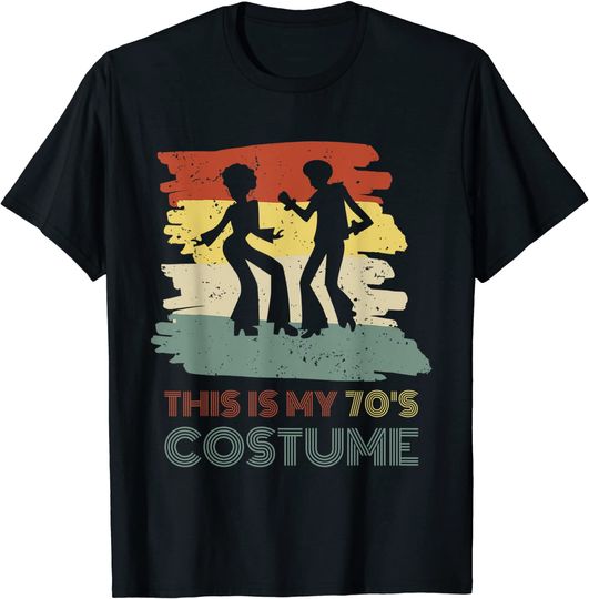 Discover Disco 1970s Party Disco This Is My 70's Costume T-Shirt