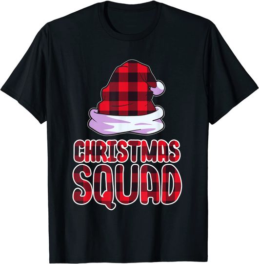 Discover Christmas Squad Family Group Matching Christmas Party Pajama T-Shirt