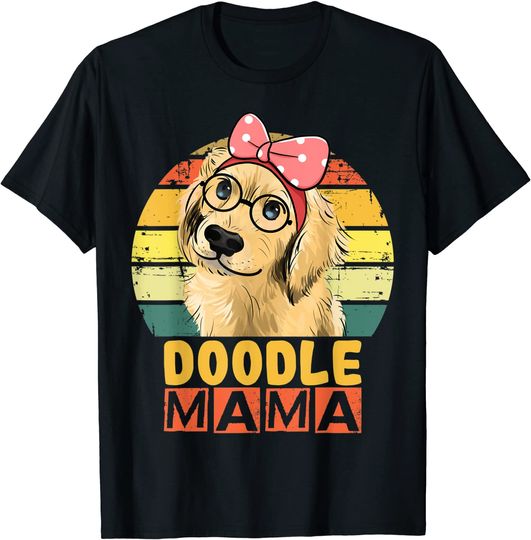 Discover Golden Doodle Gifts Goldendoodle Dog Mama Pet Lover T-Shirt