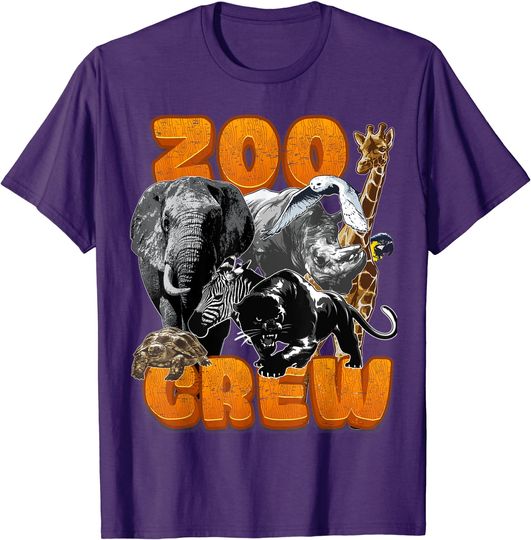 Discover Zoo Crew Costume Zookeeper Jungle Animals Safari Themed T-Shirt