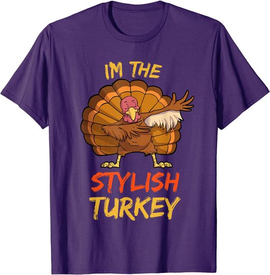Discover Turkey Matching Family Group Thanksgiving Party T-Shirt