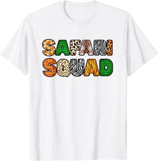 Discover Safari Gift Safari Squad Gift Family Matching Trip T-Shirt