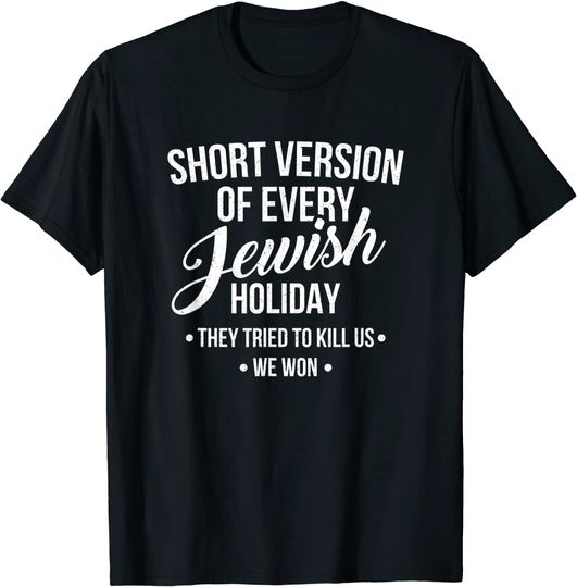 Discover Jewish Passover Holiday Funny Generalization Hanukkah T-Shirt