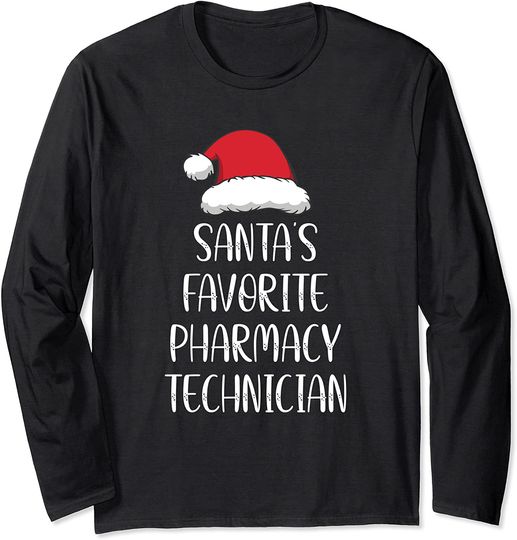 Discover Pharmacy Technician Christmas Long Sleeve