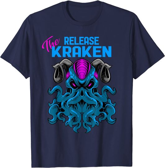 Discover Sea Monster Release The Kraken T-Shirt
