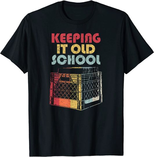 Discover Vinyl Record Keeping It Old School T-Shirt